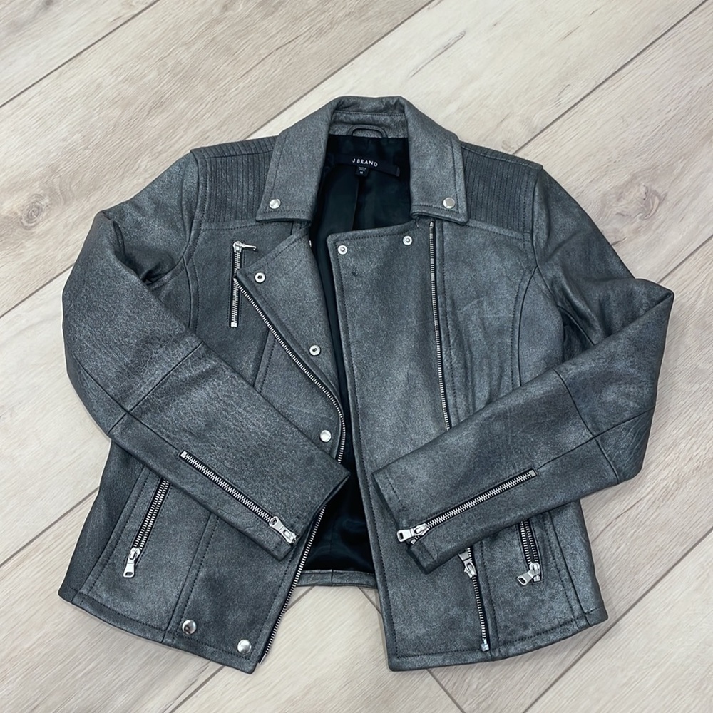 J Brand leather jacket